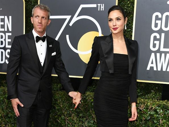 Mr and Mrs Varsano at 75th Golden Globe Awards